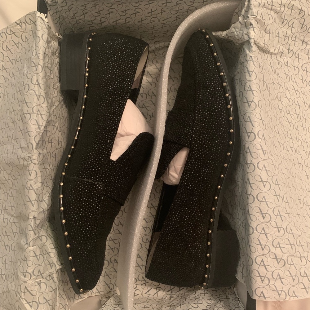Adrianna Papell studded loafers size 8